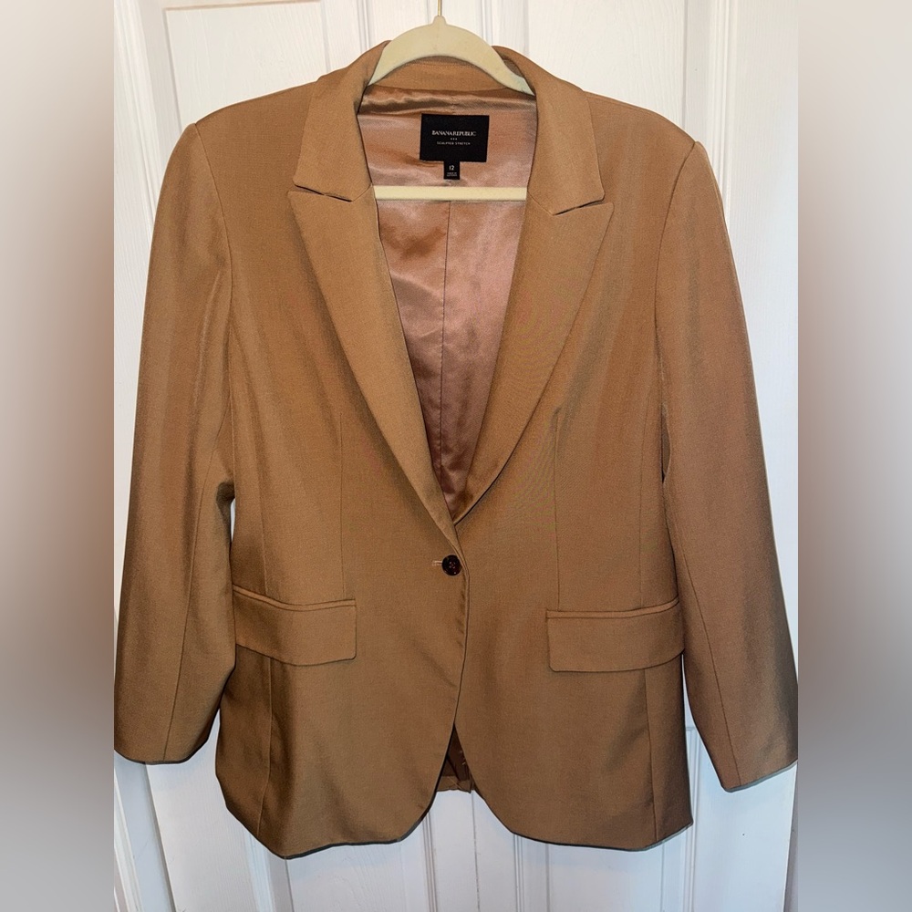 Banana Republic Tan Blazer